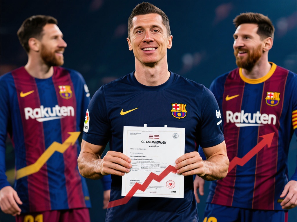 每体:莱万薪资逐年递增,三年收入近8千万欧 递增薪资模式对球员职业生涯的影响
递增